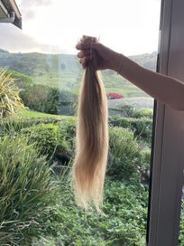Listing 4 of 4 for 24” Premium Blonde Human Hair Tape Extensions – 101g | Excellent Condition