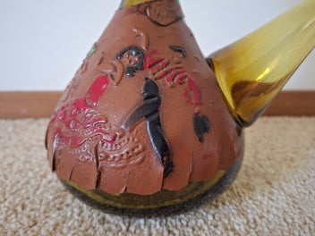 Listing 4 of 9 for Vintage Spanish Porron Decanter