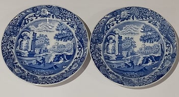 Listing 7 of 10 for 1953 Vintage Copeland Spode "Blue Italian" England (D53) Set of 4 Pieces