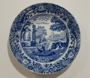 Listing 8 of 10 for 1953 Vintage Copeland Spode "Blue Italian" England (D53) Set of 4 Pieces