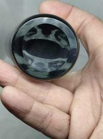 Listing 4 of 9 for Mid Century Smoked Glass Vase 22.5cm - Josef Schott Style