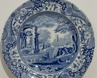 Listing 7 of 7 for Spode "Blue Italian" Plates - Set of 3 "C1816" Design in Perfect Condition
