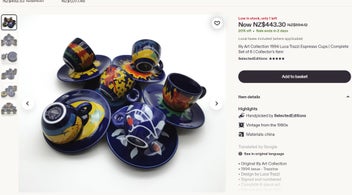 Listing 6 of 17 for AUCKLAND: ILLY ART COLLECTION 1994 Luca Trazzi Cups FULL SET *SO COLLECTABLE!