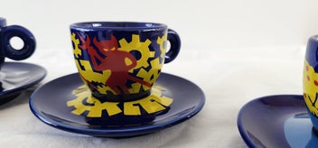 Listing 10 of 17 for AUCKLAND: ILLY ART COLLECTION 1994 Luca Trazzi Cups FULL SET *SO COLLECTABLE!