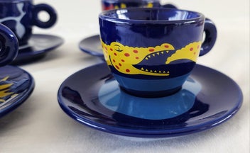 Listing 9 of 17 for AUCKLAND: ILLY ART COLLECTION 1994 Luca Trazzi Cups FULL SET *SO COLLECTABLE!