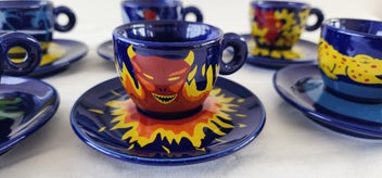 Listing 8 of 17 for AUCKLAND: ILLY ART COLLECTION 1994 Luca Trazzi Cups FULL SET *SO COLLECTABLE!