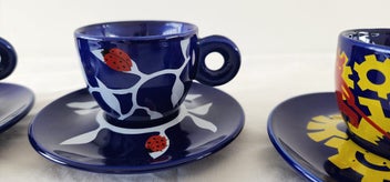 Listing 11 of 17 for AUCKLAND: ILLY ART COLLECTION 1994 Luca Trazzi Cups FULL SET *SO COLLECTABLE!