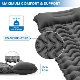 Listing 6 of 8 for KingCamp Deluxe 10 Inflatable Sleep Mat - Four Colours