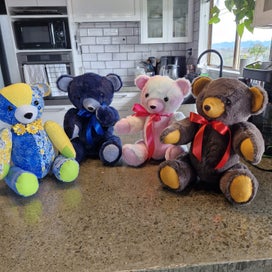 Listing 2 of 2 for Beautiful NZ Handmade Jointed Teddy Bear
