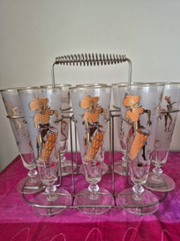 Listing 2 of 3 for Set of Tall Drinking Glasses