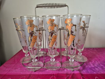 Listing 1 of 3 for Set of Tall Drinking Glasses