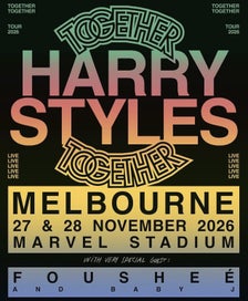 Listing 1 of 3 for 2 Harry Styles tickets - Melbourne 27th Nov