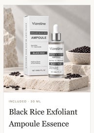 Listing 4 of 6 for VIARELINE RICE + BLACK RICE AMPOULE SET