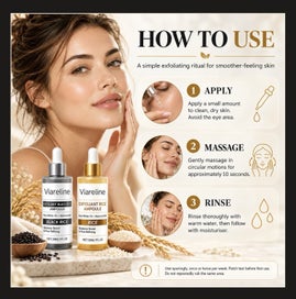 Listing 6 of 6 for VIARELINE RICE + BLACK RICE AMPOULE SET