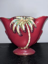 Listing 5 of 6 for Beautiful Hollywood style palm tree vase