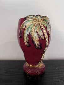 Listing 1 of 6 for Beautiful Hollywood style palm tree vase