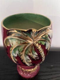 Listing 3 of 6 for Beautiful Hollywood style palm tree vase