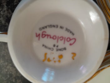 Listing 2 of 2 for Colclough bone china tea set
