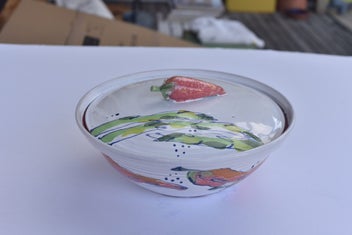 Listing 1 of 7 for John Crawford Hector Pottery-Caserole Dish