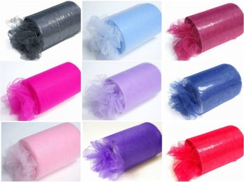 Listing 1 of 13 for Tulle Fabric Roll - Wide 22.86cm x 91.44 metres long!