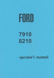 Ford 8210 operator's manual #9