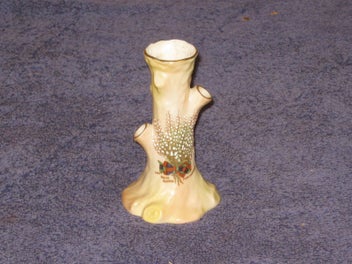 Listing 2 of 19 for Rare early 1900s Carlton Ware Carlton China Tree Trunk Vase 1894 - 1926
