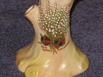 Listing 11 of 19 for Rare early 1900s Carlton Ware Carlton China Tree Trunk Vase 1894 - 1926