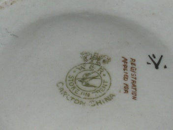 Listing 15 of 19 for Rare early 1900s Carlton Ware Carlton China Tree Trunk Vase 1894 - 1926