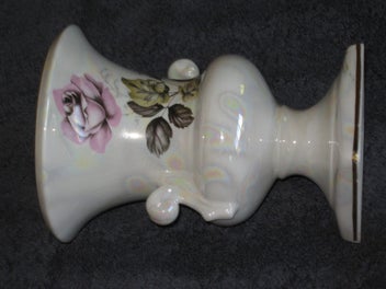 Listing 4 of 12 for Crown Lynn Titian Vase Lustre Finish UNB 300-0