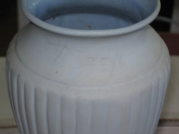 Listing 11 of 11 for Rare Titian Blue Vase SV 201 1 of only 200 made ?