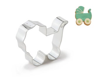 Listing 2 of 4 for Baby Carriage Stainless Steel Cookie Cutter Cake Decorating Mold Tool