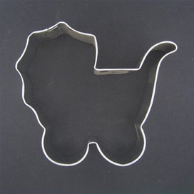 Listing 1 of 4 for Baby Carriage Stainless Steel Cookie Cutter Cake Decorating Mold Tool