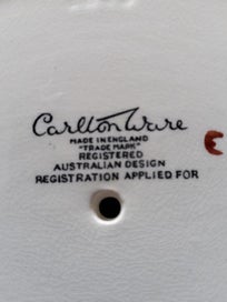 Listing 4 of 5 for CarltonWare Leaf Footed Bowl