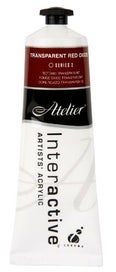 Listing 2 of 2 for Acrylic Paint - Atelier 80ml Transparent Red Oxide