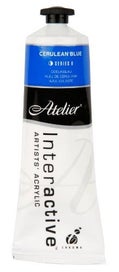 Listing 2 of 2 for Acrylic Paint - Atelier 80ml Cerulean Blue