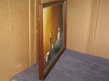 Listing 12 of 14 for Stephen Anderson Wine & Fruit on Table Dutch Theme Original oil painting Hamilto