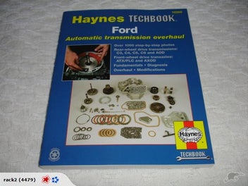 Ford automatic transmission overhaul haynes techbook #1