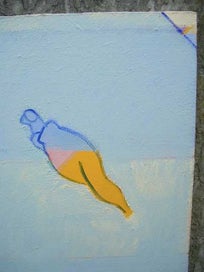 Listing 7 of 10 for !! XL RIDUAN TOMKINS, Oil Painting 1990 Colourfield Painting !!