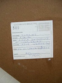 Listing 10 of 10 for !! XL RIDUAN TOMKINS, Oil Painting 1990 Colourfield Painting !!