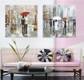 Listing 3 of 18 for Canvas Oil Painting Framed 5050