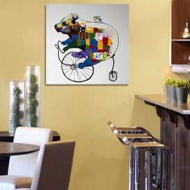 Listing 11 of 18 for Canvas Oil Painting Framed 5050