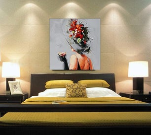 Listing 13 of 18 for Canvas Oil Painting Framed 5050