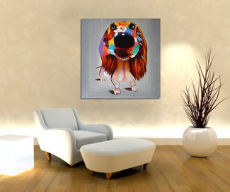 Listing 17 of 18 for Canvas Oil Painting Framed 5050