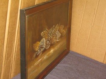 Listing 15 of 17 for Pansy MacKay - PINECONES - original oil painting HUGE PRICE REDUCTION