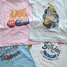 Listing 4 of 7 for A4 Glitter Transfer Paper–Sublimation Printing on light Cotton t-shirts –5sheets