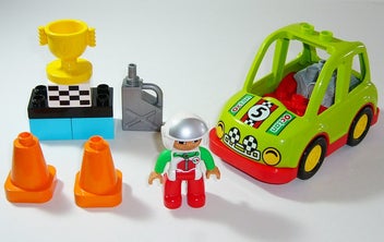 duplo rally car