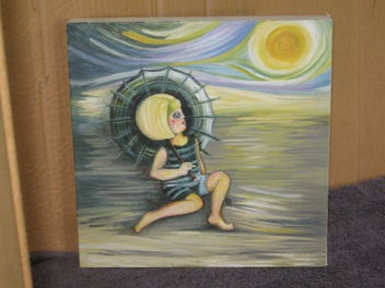 Listing 2 of 9 for Karina Davies - Time Warp - Girl In The Sun Original Painting