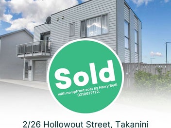 2/26 Hollowout Street, Takanini, Auckland