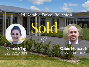 114 Kemble Drive, Rolleston, Rolleston