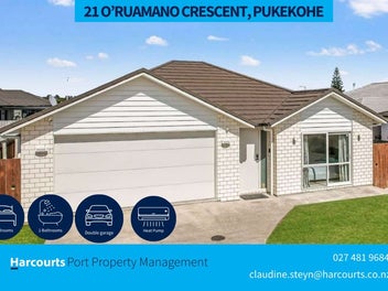21 O Ruamano Crescent, Pukekohe, Pukekohe